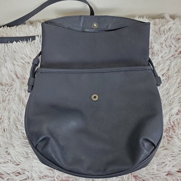 Vintage 80's Sarne Navy Purse - Picture 6 of 11